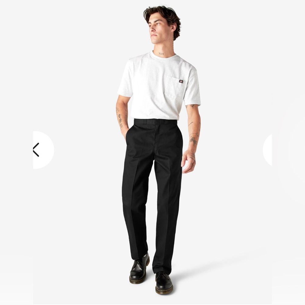 NWT- Dickies 874 Original Fit Black Work Pant, Size 34x31